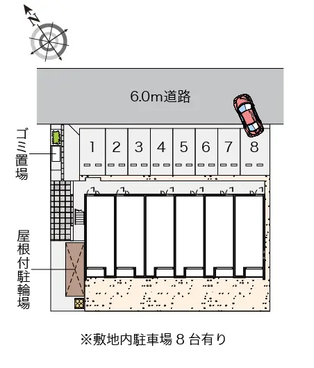 加西市北条町横尾１丁目 月極駐車場